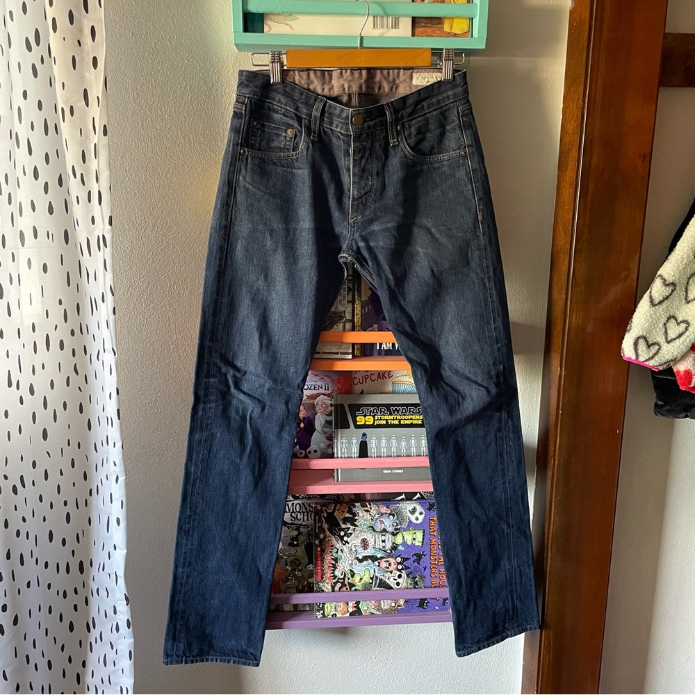 Rag & Bone Men's M2051502 Indigo Blue Selvedge Raw Denim Jean